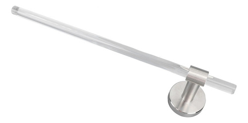 Soporte Para Toallero De Baño, Luz Transparente