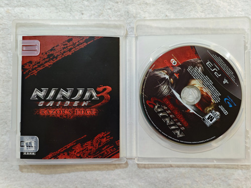 Ninja Gaiden 3 Razor's Edge Completo Original Ps3 $599 (Usado)