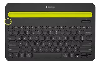 TECLADO BLUETOOTH LOGITECH K480 QWERTY ESPAÑOL ESPAÑA COLOR NEGRO