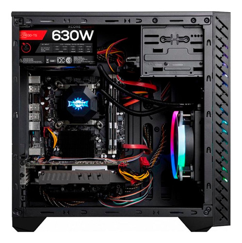 Imagen 2 de 3 de Outlet Gabinete Sentey Gf10 Lateral Transparente X10