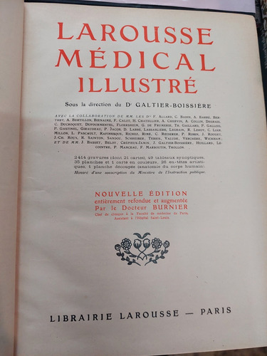 Ilustrador Medico Larousse - En Frances