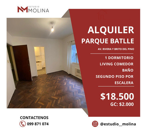 Apartamento En Av. Rivera Y Brito Del Pino