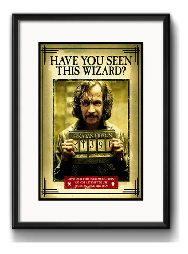 comprar Cuadro Harry Potter El Prisionero De Azkaban Con Paspartú