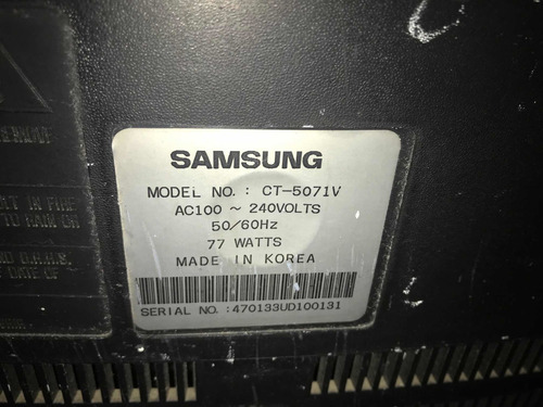 Imagen 2 de 2 de Televisor Samsung