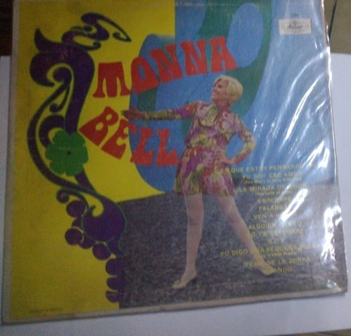 Monna Bell Con La Orquesta De Jorge Ortega - Acetato (Usado)