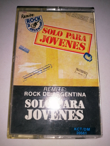 Solo Para Jovenes Rock Argentina Cassette Nac Ed 1988 Mdisk