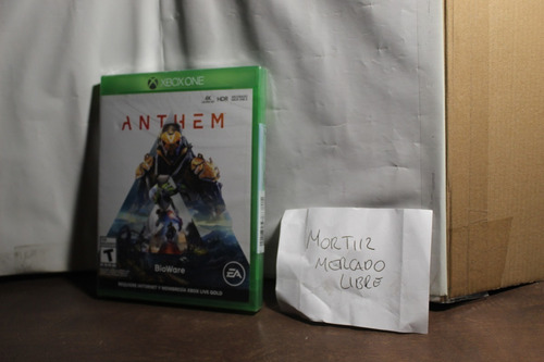 Videojuego Anthem Xbox One Bioaware Ea Sports Accion