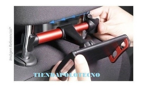 Imagen 2 de 9 de Soporte Universal Celular Auto Holder Asiento Trasero