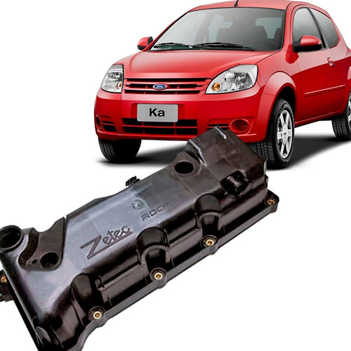 Tampa Válvulas C/ Furo Ford Ka 2009 2010 2011 2012 Panpeças