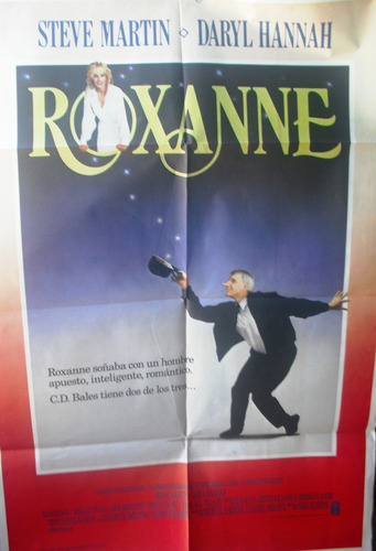 Afiche Orig Película Roxanne Con Steve Martin - Daryl Hannah