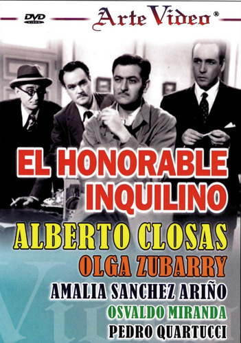 Imagen 1 de 1 de Dvd - Alberto Closas, Olga Zubarry - El Honorable Inquilino