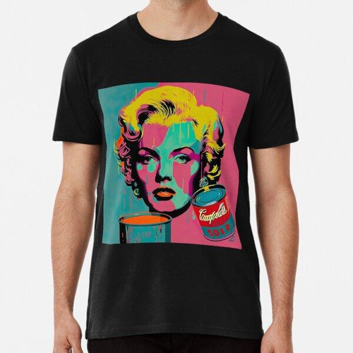 Remera Diseños De Arte Icónicos De Marilyn Monroe Algodon Pr