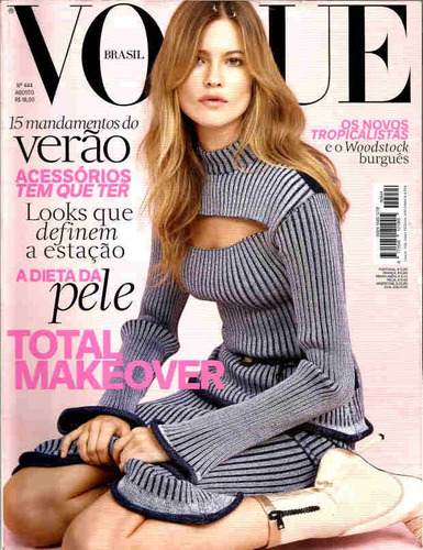 Vogue 444 * Behati Prinsloo * Kjate Moss * Mia Goth