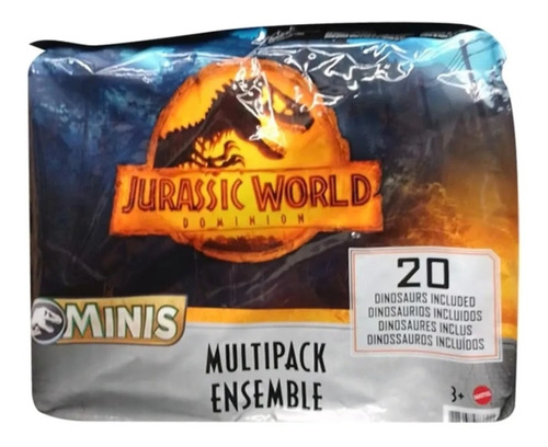 Jurassic World Dominion Bolsa De 20 Mini Dinosaurios