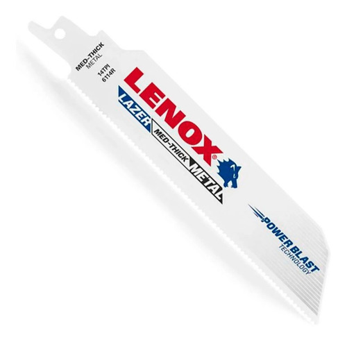 Segueta Sable Para Metal 6 X 14 D Lazer Bimetal Lenox A20172
