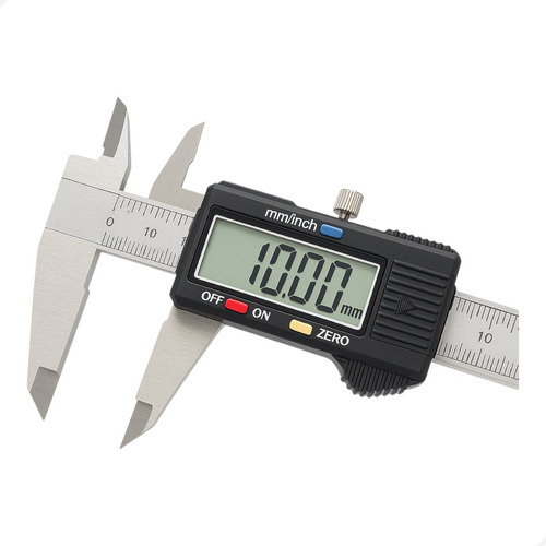 Paquímetro Digital 150mm Aço Inox Com Estojo Profissional