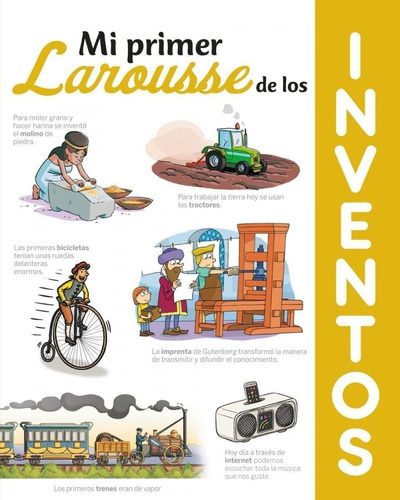 Mi primer Larousse de los Inventos, de Larousse Editorial. Editorial Larousse, tapa dura en español