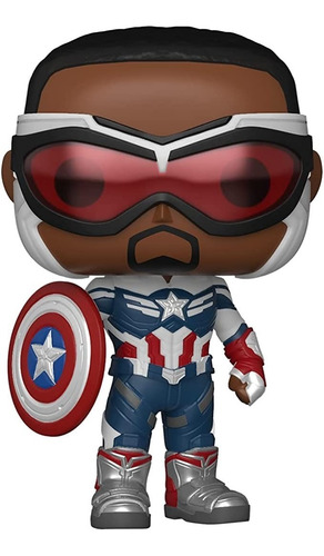 ¡funko Pop! 814 Marvel: Halcón - Capitán America