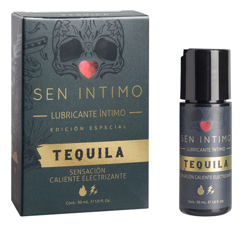 Lubricante Electrizante Tequila 30ml Sen Intimo