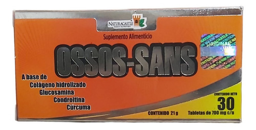 Sukunai Ossos-sans 30 Tblts Dolor Reumas Cartilago Original