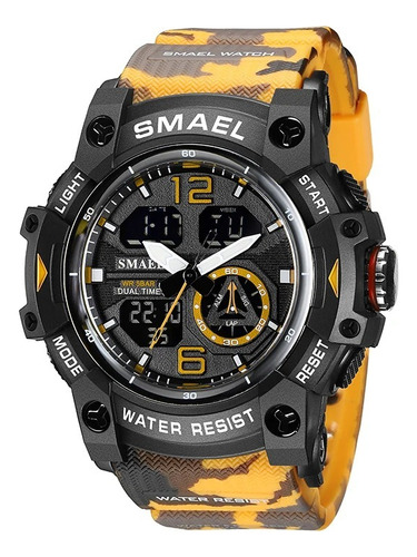 Reloj Deportivo Smael 8007 Camuflaje Resistente