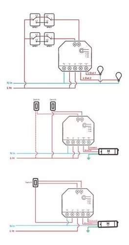 Sonoff Dual R3 Automação 2ch Wifi Motor Cortina Persiana C