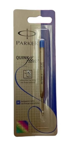 Repuesto Bolígrafo Parker Tinta Azul 