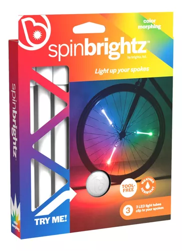 Luces LED Para Bicicletas, Color Verde, WheelBrightz. - iTengo