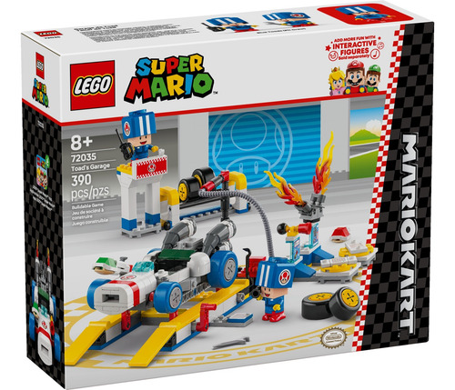 Lego Super Mario 72035 Mario Kartª: Garaje De Toad
