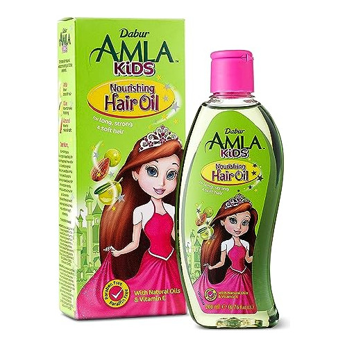 Dabur Amla Niños Aceite De Pelo 200ml, Aceite De Pelo Oy7ua