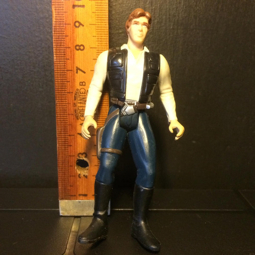  Star Wars Han Solo, 1997 Lucasfilm Kenner, Articulable.