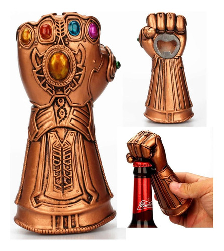 Guantes Creative Infinite War Thanos Fist Cerreador Botellas