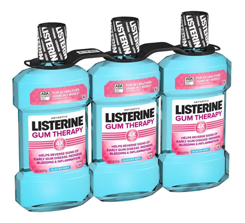 Listerine Therapy Antigingivitis (1l Paquete De 3)