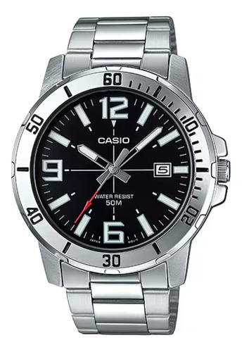 Reloj Casio Hombre Acero Sumergible Mtp-vd01d-1bv | Garantía