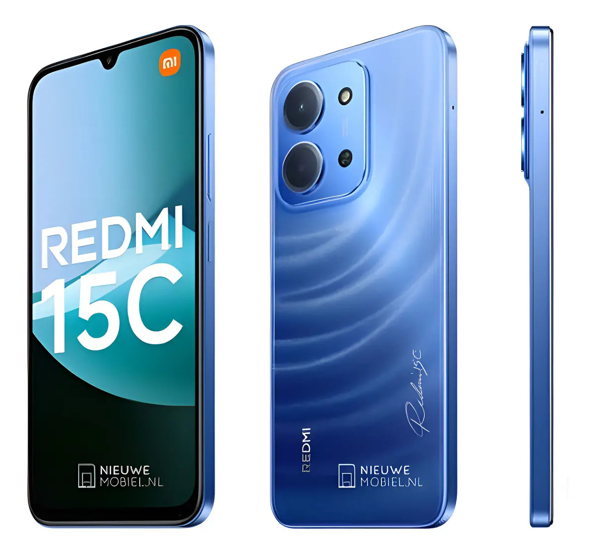 Teléfono celular Xiaomi Redmi 15c 256gb 8gb Ram Dual Sim + NFC color azul