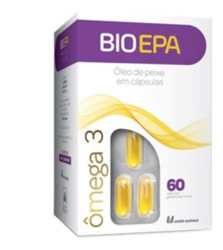 Omega 3 1000mg 60 Cápsula Bioepa  