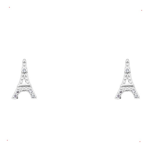 Aretes Torre Eiffel  Plata 925 Envio Gratis