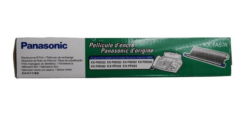 Rollo De Papel Para Fax Película Panasonic Modelo Kx-fa57a