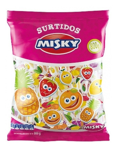 Caramelos Masticables Misky - X 800 Grs