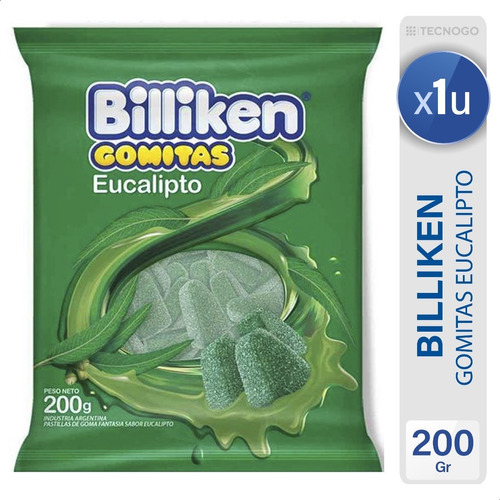 Caramelos Gomitas Billiken Eucalipto - Mejor Precio 