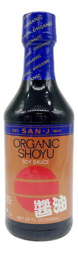 Salsa Soja Shoyu Bronce Orgánico 20 Oz - mL