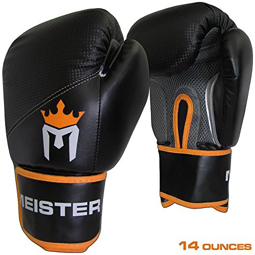 Meister Pro Boxing Gloves W/ Wrist Support (pair) - 14 Ounce