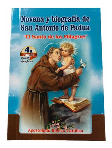 Novena A San Antonio Bíblica A Color