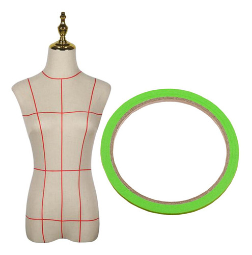10 Pces Draping Fita Manequim Máscara Verde Verde