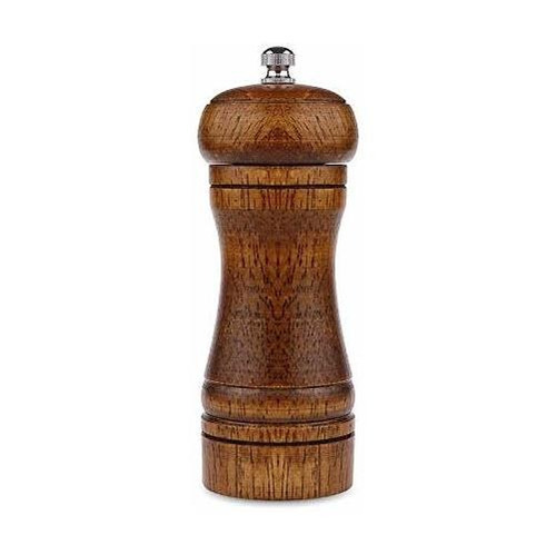 Powstro 5 Inch Pepper Mill Oak Wood Salt And Pepper Grinder 