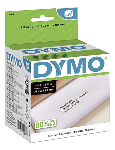 Dymo Lw - Etiquetas Para Dirección Para Impresoras De Etiq.
