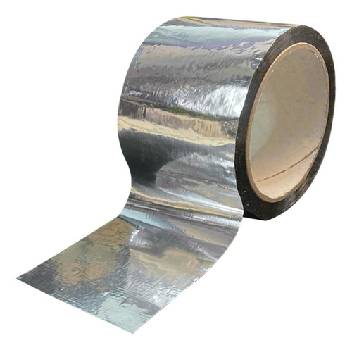 Cinta Adhesiva Aluminizada 72mm X 50m Alumtape Metalizado Liso