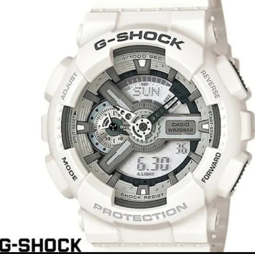 Reloj Original Casio® G Shock White 200 M Water Resist Nuevo