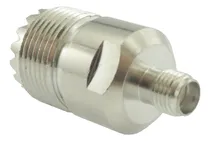 Comprar Conector Uhf Macho + Adaptador Baofeng Sma Femea X Uhf Femea
