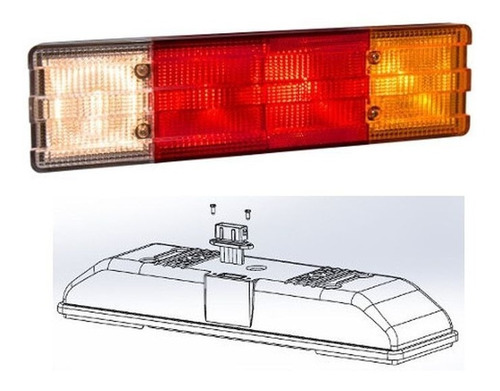 Faro Trasero Electronico Izquierdo Mercedes Baiml 1350vi